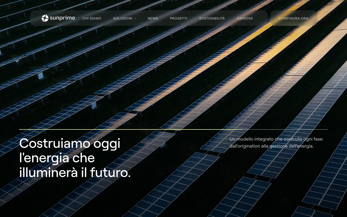 Sunprime — progetto
